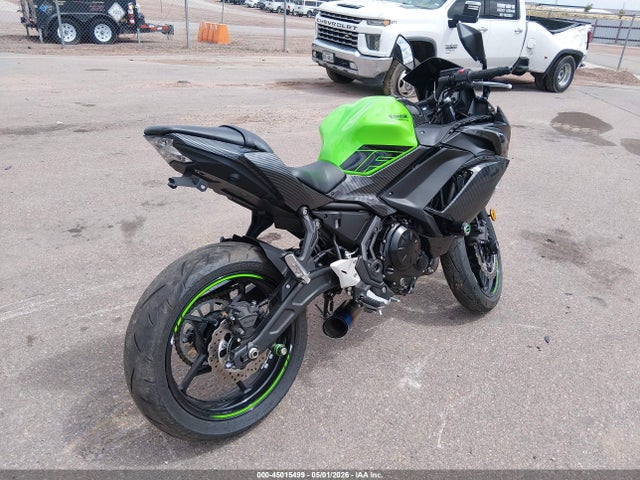 2024 Kawasaki Ex650 P მანქანა იყიდება აუქციონზე, vin: ML5EXEP13RDAB7077, აუქციონის ნომერი: 45015499