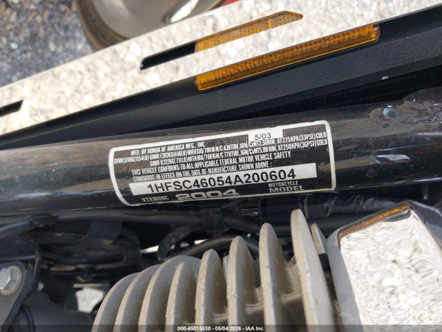 Продажа на аукционе авто 2004 Honda Vtx1800 C, vin: 1HFSC46054A200604, номер лота: 45015530