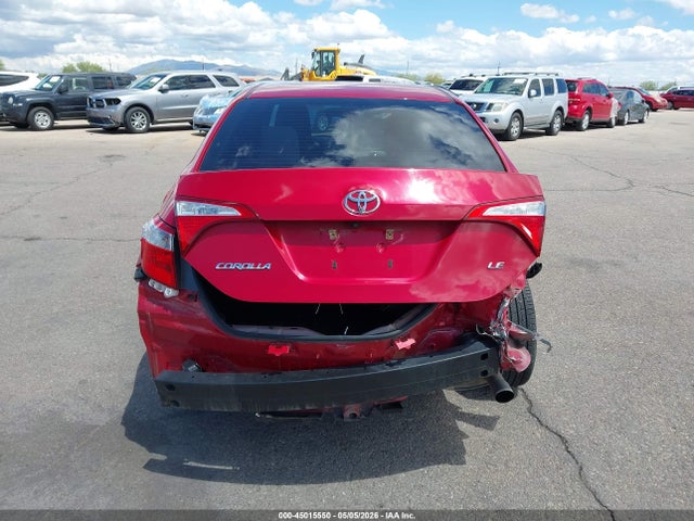 Toyota COROLLA LE 2016 2T1BURHE3GC684673 Image 17