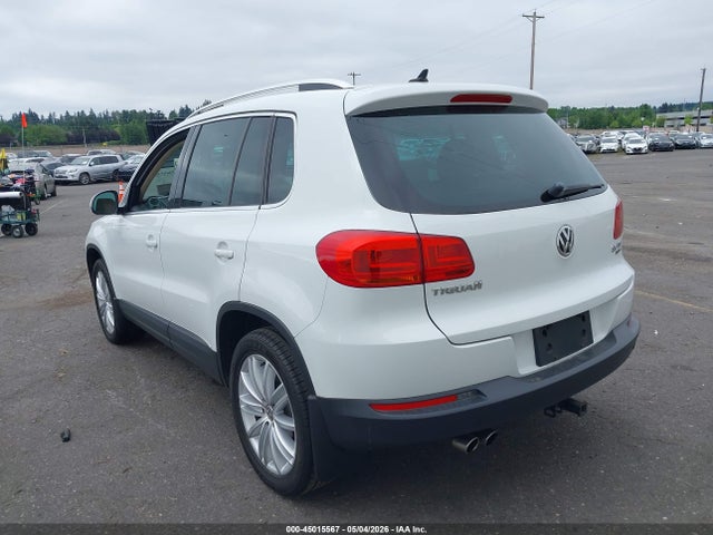 2014 Volkswagen Tiguan Sel მანქანა იყიდება აუქციონზე, vin: WVGBV3AX9EW580002, აუქციონის ნომერი: 45015567