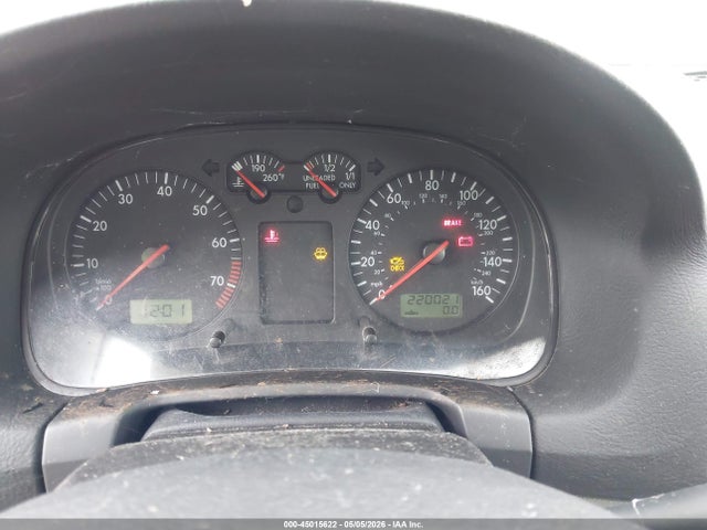 2000 Volkswagen Jetta Gl მანქანა იყიდება აუქციონზე, vin: 3VWRC29M7YM165677, აუქციონის ნომერი: 45015622