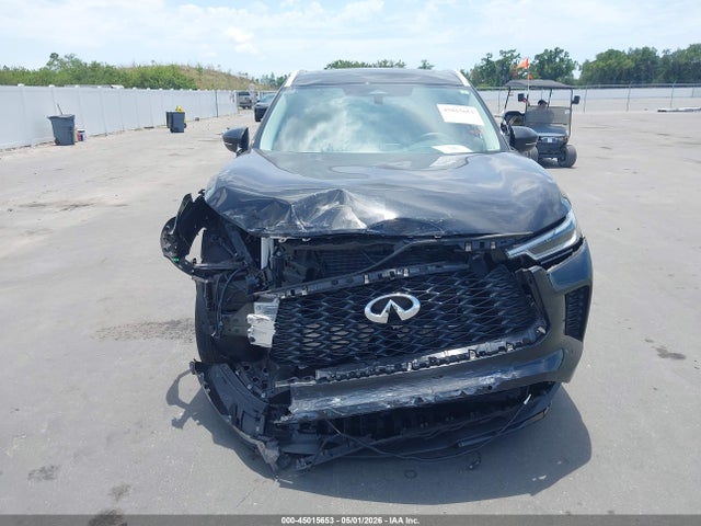 2024 Infiniti Qx60 Luxe მანქანა იყიდება აუქციონზე, vin: 5N1DL1FR2RC358406, აუქციონის ნომერი: 45015653