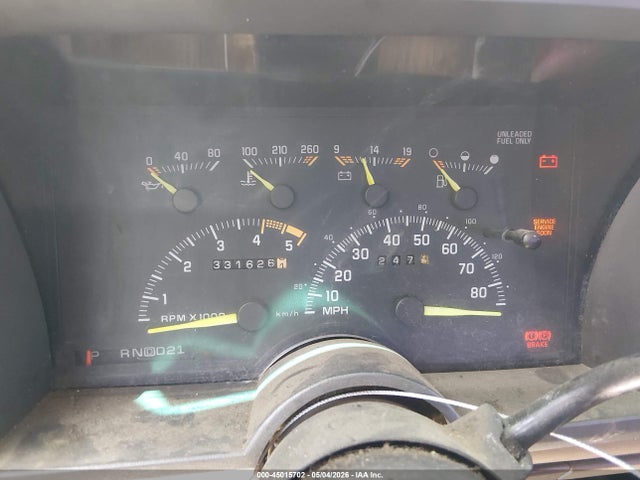 1994 Chevrolet Gmt-400 K1500 მანქანა იყიდება აუქციონზე, vin: 2GCEK19K2R1245314, აუქციონის ნომერი: 45015702