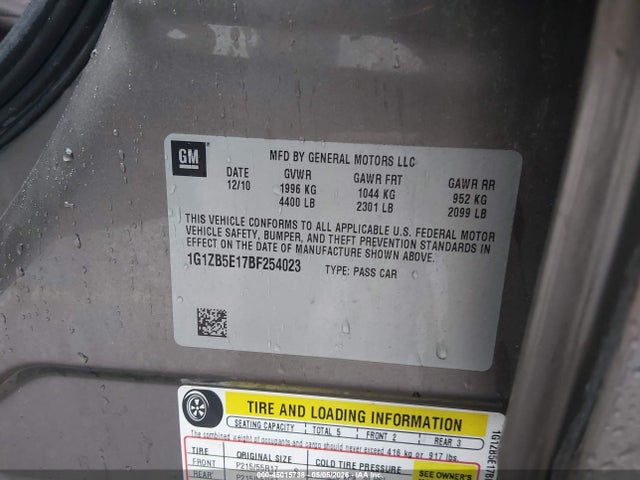 Продаж на аукціоні авто 2011 Chevrolet Malibu Ls, vin: 1G1ZB5E17BF254023, номер лоту: 45015738