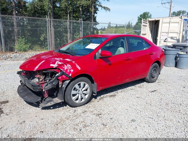 Aukcja sprzedaży 2016 Toyota Corolla Le, vin: 2T1BURHE0GC616489, numer aukcji: 45015778