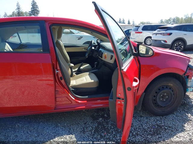 Aukcja sprzedaży 2016 Toyota Corolla Le, vin: 2T1BURHE0GC616489, numer aukcji: 45015778