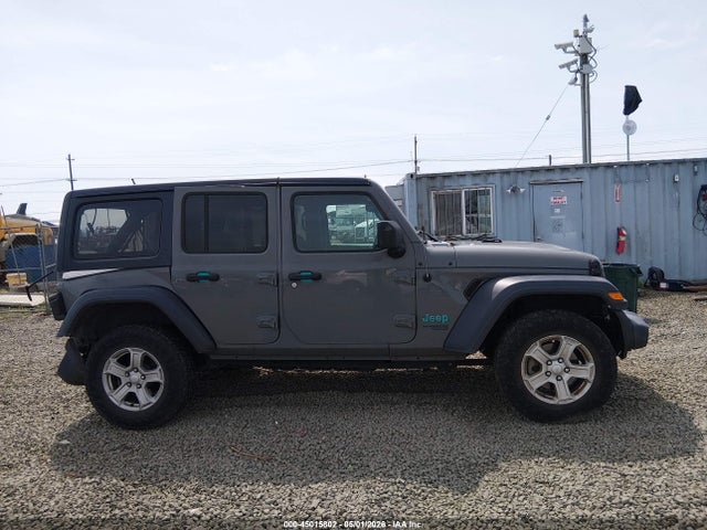 Продаж на аукціоні авто 2018 Jeep Wrangler Unlimited Sport 4x4, vin: 1C4HJXDN2JW203551, номер лоту: 45015802