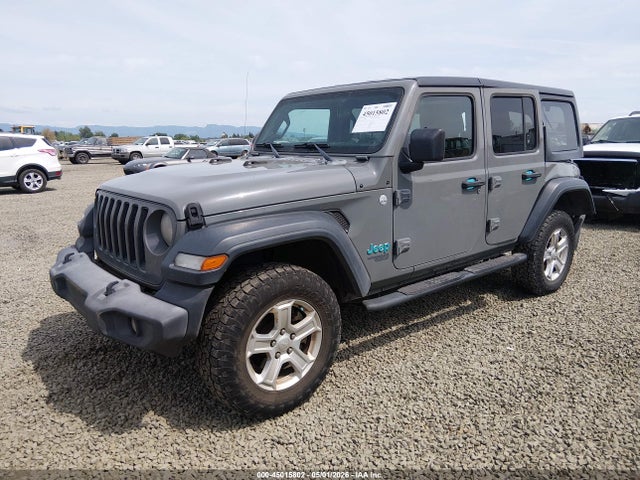 Продаж на аукціоні авто 2018 Jeep Wrangler Unlimited Sport 4x4, vin: 1C4HJXDN2JW203551, номер лоту: 45015802