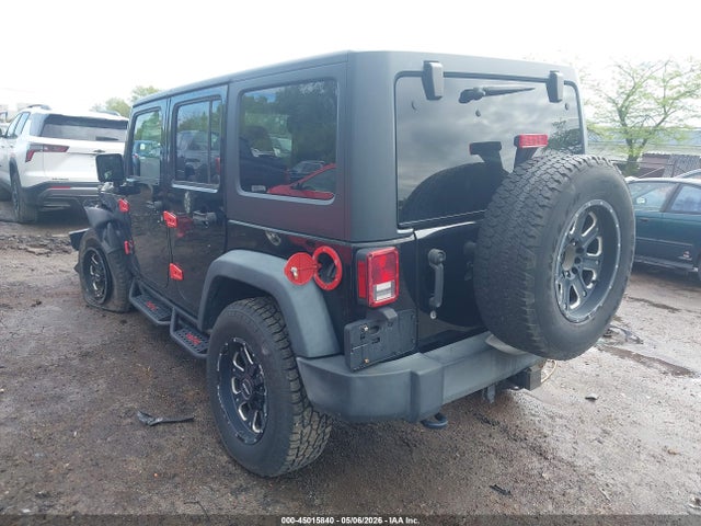 45015840 :رقم المزاد ، 1C4BJWDG2GL141970 vin ، 2016 Jeep Wrangler Unlimited Sport مزاد بيع