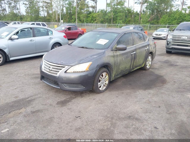45015849 :رقم المزاد ، 3N1AB7APXEY218143 vin ، 2014 Nissan Sentra Sv مزاد بيع