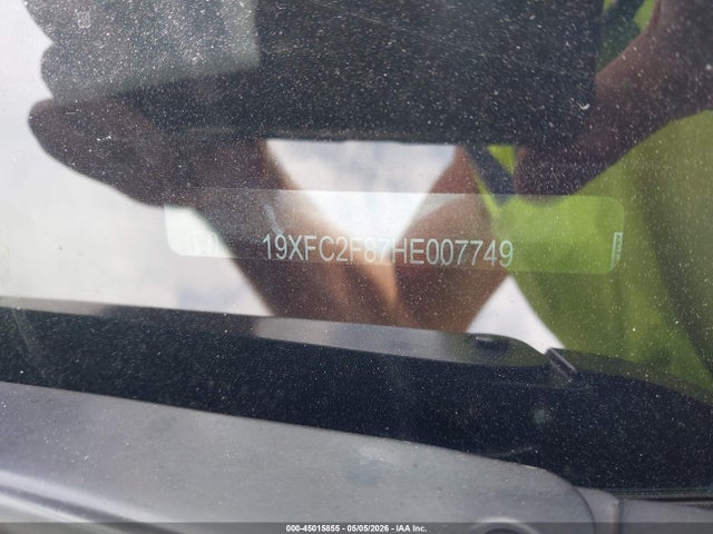 Продажа на аукционе авто 2017 Honda Civic Ex, vin: 19XFC2F87HE007749, номер лота: 45015855