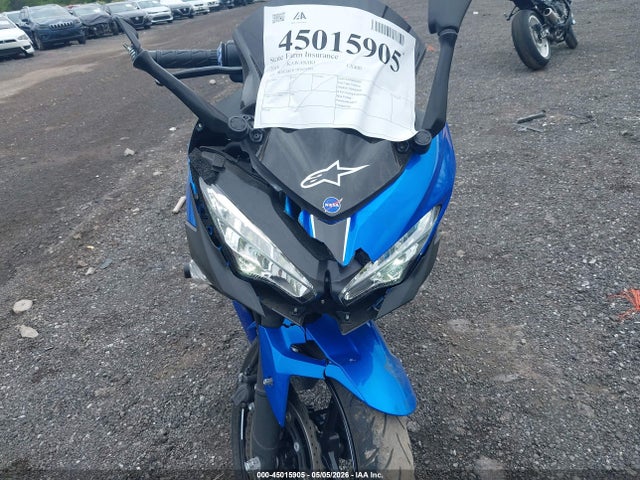 45015905 :رقم المزاد ، JKAEXKH17JDA09795 vin ، 2018 Kawasaki Ex400 مزاد بيع