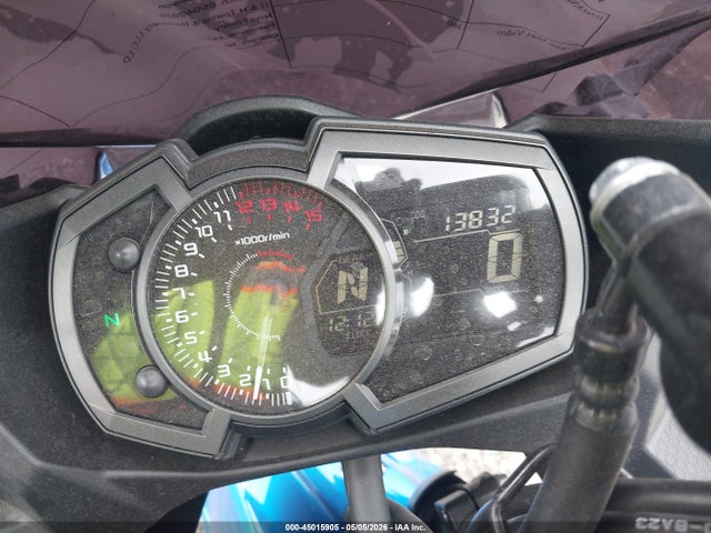 45015905 :رقم المزاد ، JKAEXKH17JDA09795 vin ، 2018 Kawasaki Ex400 مزاد بيع
