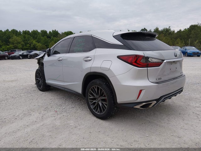 2017 Lexus Rx 350 F Sport მანქანა იყიდება აუქციონზე, vin: 2T2ZZMCAXHC071745, აუქციონის ნომერი: 45015929