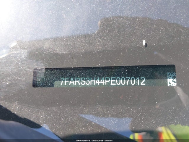 45015975 :رقم المزاد ، 7FARS3H44PE007012 vin ، 2023 Honda Cr-v Ex 2wd مزاد بيع