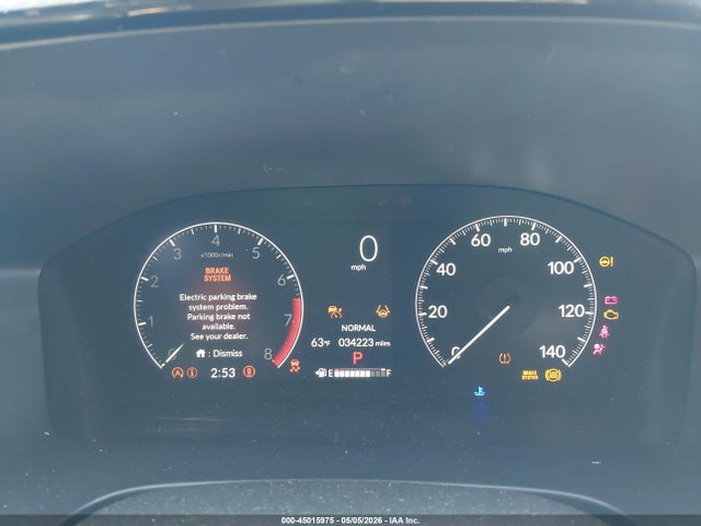 45015975 :رقم المزاد ، 7FARS3H44PE007012 vin ، 2023 Honda Cr-v Ex 2wd مزاد بيع