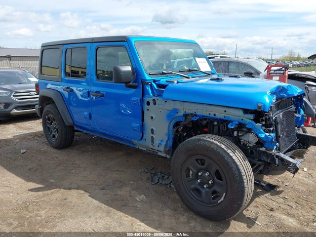 45016009 :رقم المزاد ، 1C4PJXDN0TW156213 vin ، 2026 Jeep Wrangler Sport مزاد بيع