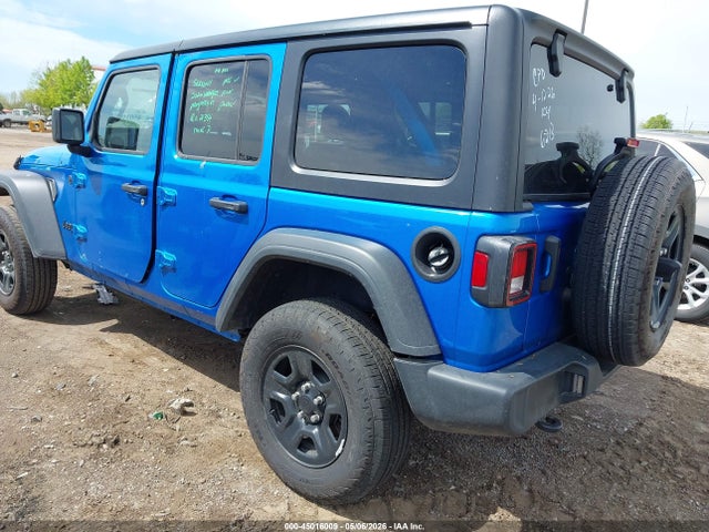 45016009 :رقم المزاد ، 1C4PJXDN0TW156213 vin ، 2026 Jeep Wrangler Sport مزاد بيع