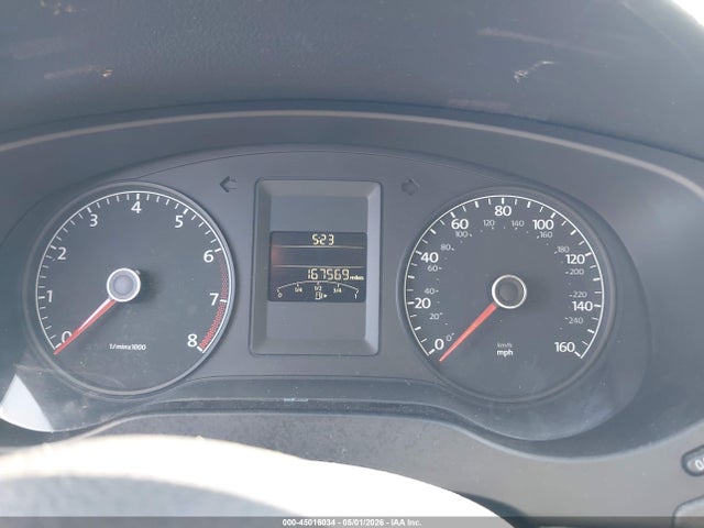 45016034 :رقم المزاد ، 3VW2K7AJ1BM079307 vin ، 2011 Volkswagen Jetta 2.0l S مزاد بيع