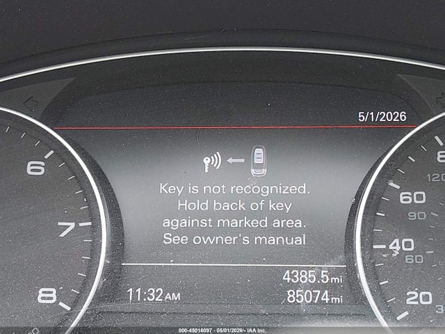 2013 Audi A7 3.0t Premium მანქანა იყიდება აუქციონზე, vin: WAUYGAFC1DN109997, აუქციონის ნომერი: 45016097