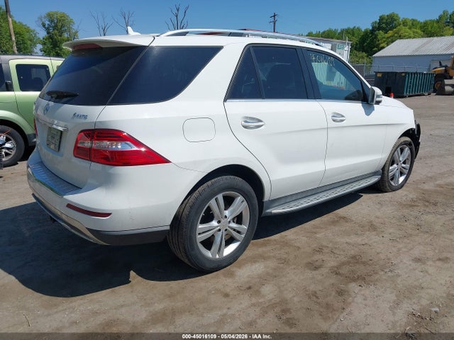 Auction sale of the 2015 Mercedes-benz Ml 350 4matic, vin: 4JGDA5HB7FA444430, lot number: 45016109