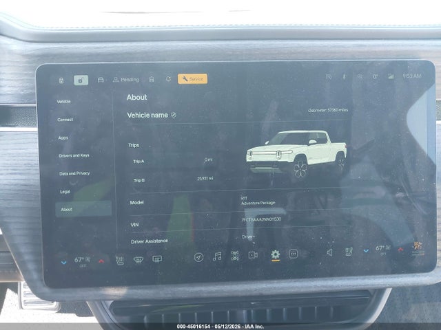 Rivian R1t Adventure 2022 7FCTGAAA2NN011530 Image 18