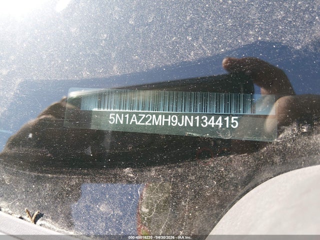 5N1AZ2MH9JN134415 Nissan MURANO SV