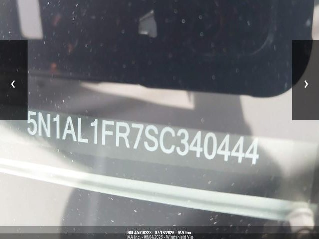 Aukcja sprzedaży 2025 Infiniti Qx60 Luxe, vin: 5N1AL1FR7SC340444, numer aukcji: 45016228
