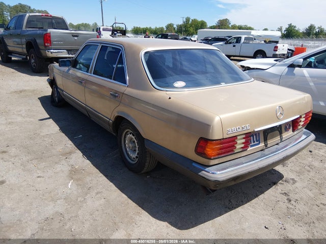 1985 Mercedes-benz 380 Se მანქანა იყიდება აუქციონზე, vin: WDBCA32C9FA092472, აუქციონის ნომერი: 45016255