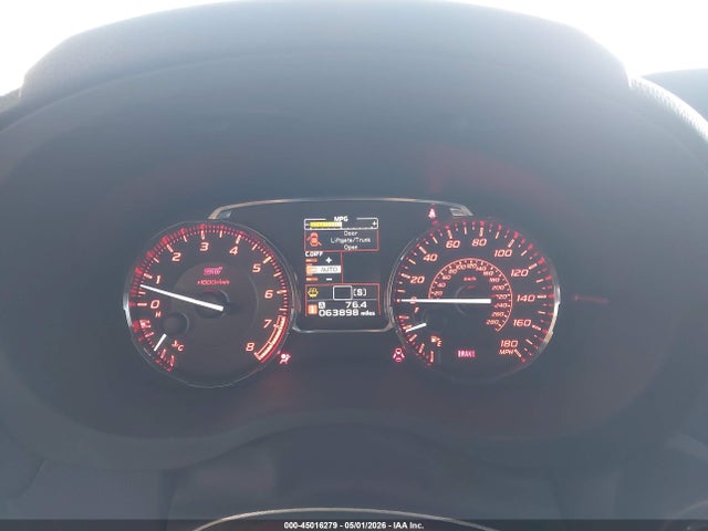 2017 Subaru Wrx Sti მანქანა იყიდება აუქციონზე, vin: JF1VA2V60H9841938, აუქციონის ნომერი: 45016279