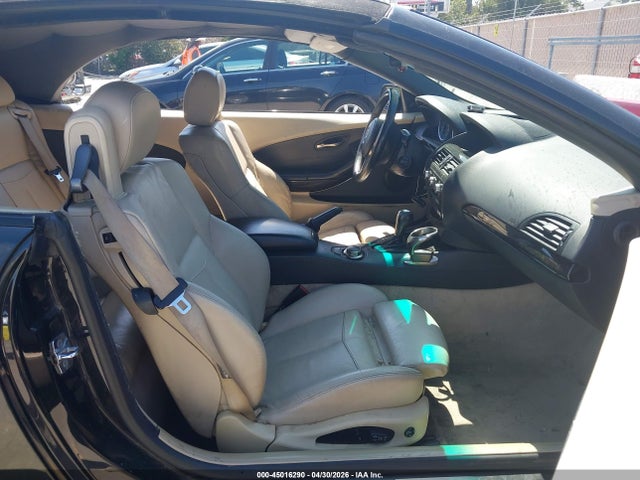 2007 Bmw 650i მანქანა იყიდება აუქციონზე, vin: WBAEK13597CN83722, აუქციონის ნომერი: 45016290