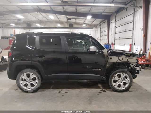2018 Jeep Renegade Limited 4x4 მანქანა იყიდება აუქციონზე, vin: ZACCJBDB6JPG99390, აუქციონის ნომერი: 45016301