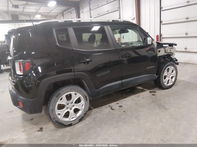 2018 Jeep Renegade Limited 4x4 მანქანა იყიდება აუქციონზე, vin: ZACCJBDB6JPG99390, აუქციონის ნომერი: 45016301