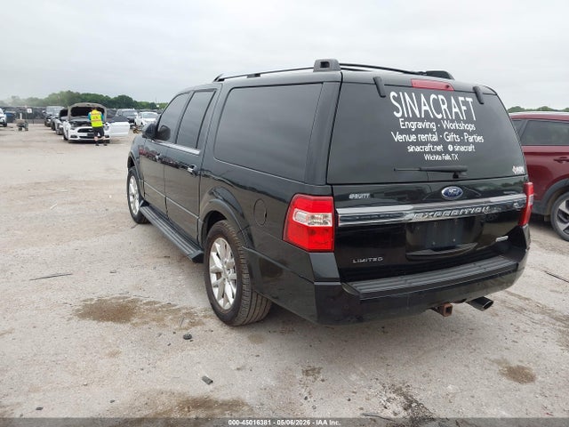 2017 Ford Expedition El Limited მანქანა იყიდება აუქციონზე, vin: 1FMJK1KT7HEA21370, აუქციონის ნომერი: 45016381