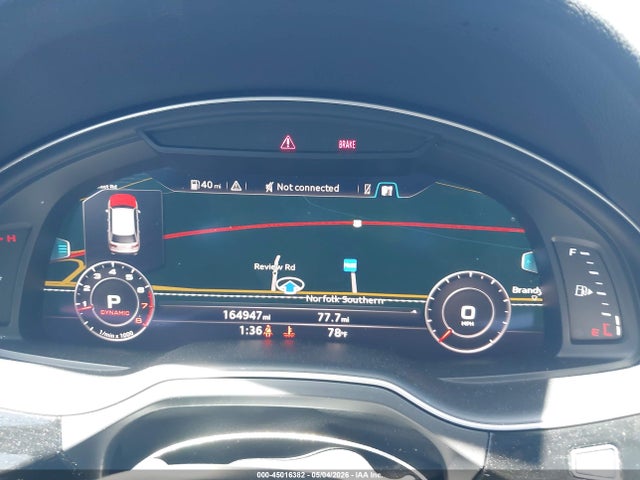Продажа на аукционе авто 2018 Audi Q7 3.0t Premium, vin: WA1LAAF75JD014498, номер лота: 45016382