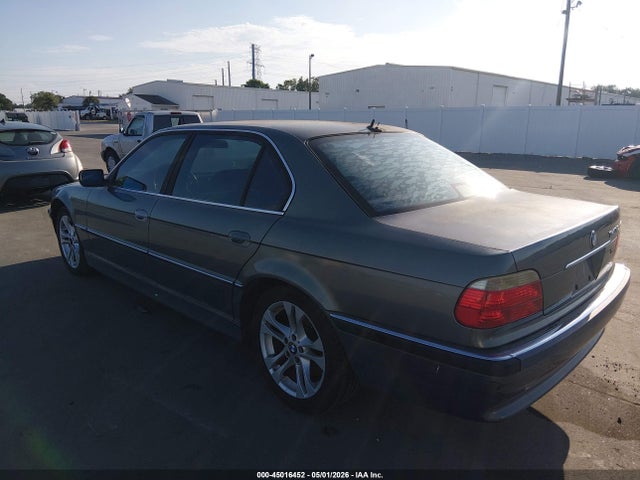 Продаж на аукціоні авто 2001 Bmw 740il, vin: WBAGH83411DP17860, номер лоту: 45016452