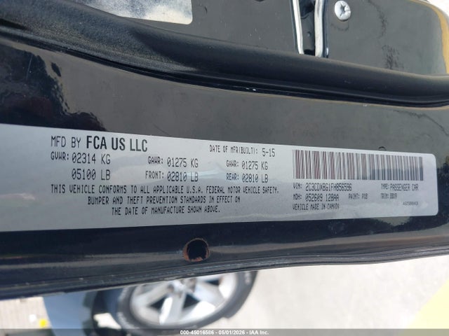 Dodge Charger Se 2015 2C3CDXBG1FH856596 Image 9