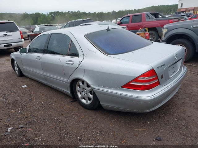Aukcja sprzedaży 2002 Mercedes-benz S 500, vin: WDBNG75J22A268295, numer aukcji: 45016615