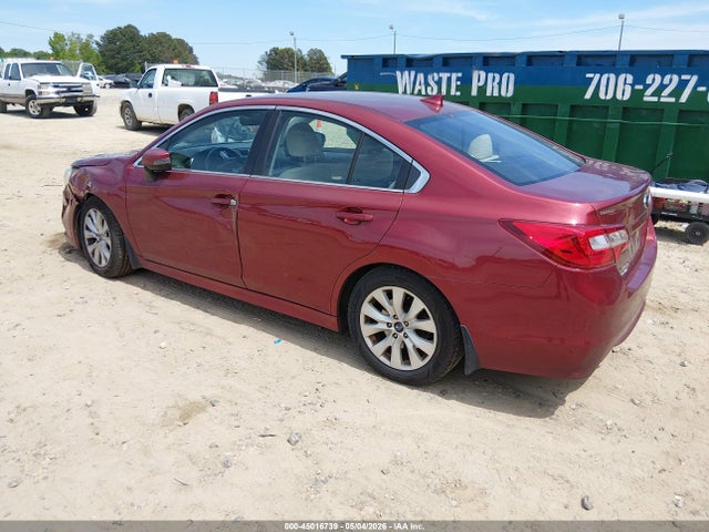 Продажа на аукционе авто 2017 Subaru Legacy 2.5i Premium, vin: 4S3BNAH67H3033175, номер лота: 45016739