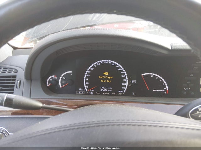 Aukcja sprzedaży 2011 Mercedes-benz S 63 Amg, vin: WDDNG7EB6BA369663, numer aukcji: 45016750