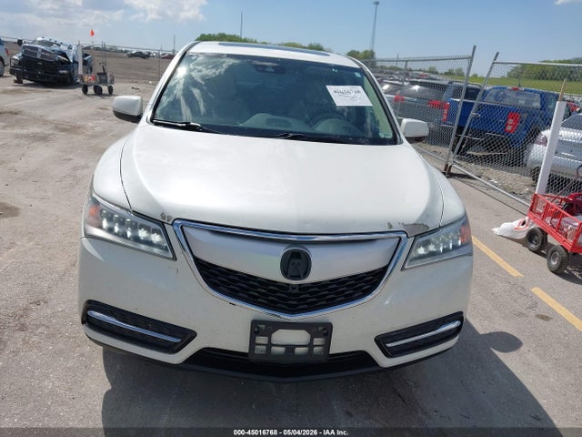2016 Acura Mdx მანქანა იყიდება აუქციონზე, vin: 5FRYD4H47GB019466, აუქციონის ნომერი: 45016768