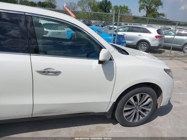 2016 Acura Mdx მანქანა იყიდება აუქციონზე, vin: 5FRYD4H47GB019466, აუქციონის ნომერი: 45016768