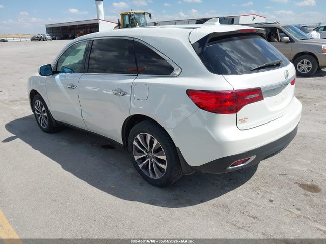 2016 Acura Mdx მანქანა იყიდება აუქციონზე, vin: 5FRYD4H47GB019466, აუქციონის ნომერი: 45016768