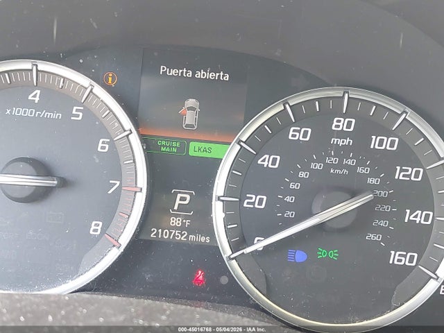 2016 Acura Mdx მანქანა იყიდება აუქციონზე, vin: 5FRYD4H47GB019466, აუქციონის ნომერი: 45016768