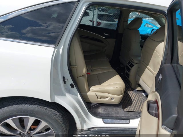 2016 Acura Mdx მანქანა იყიდება აუქციონზე, vin: 5FRYD4H47GB019466, აუქციონის ნომერი: 45016768