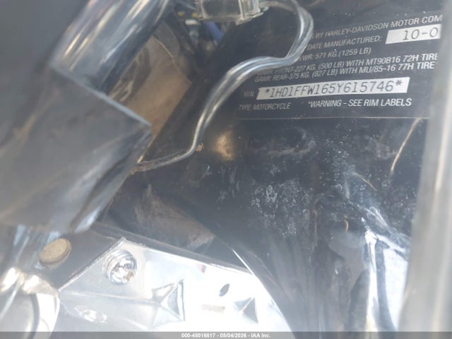 Aukcja sprzedaży 2005 Harley-davidson Flhtci, vin: 1HD1FFW165Y615746, numer aukcji: 45016817