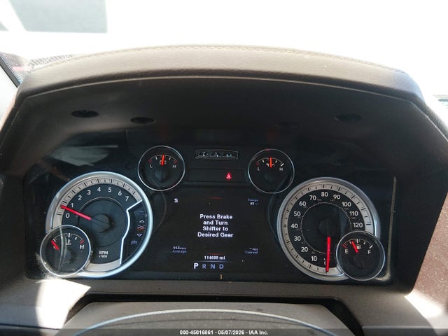 45016861 :رقم المزاد ، 1C6RR6NTXDS707207 vin ، 2013 Ram 1500 Laramie مزاد بيع