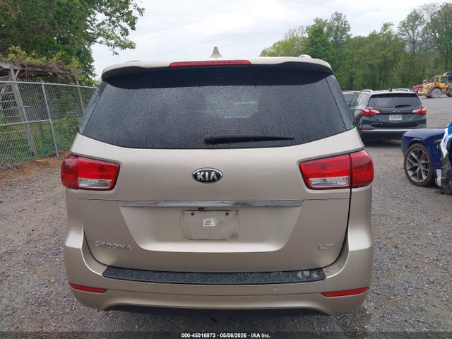 45016873 :رقم المزاد ، KNDMB5C12H6266867 vin ، 2017 Kia Sedona Lx مزاد بيع