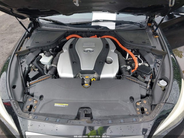 2014 Infiniti Q50 Hybrid Premium მანქანა იყიდება აუქციონზე, vin: JN1AV7AR3EM701131, აუქციონის ნომერი: 45016908