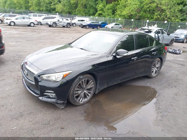 2014 Infiniti Q50 Hybrid Premium მანქანა იყიდება აუქციონზე, vin: JN1AV7AR3EM701131, აუქციონის ნომერი: 45016908